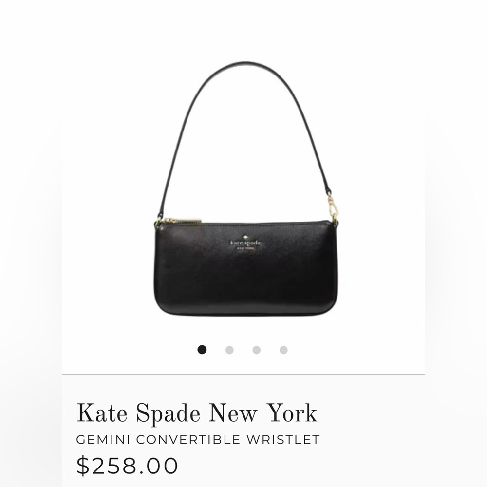 NWT Kate Spade Gemini Convertible Wristlet